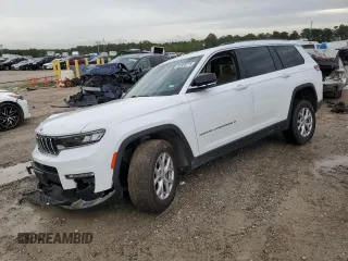 2021 Jeep Grand Cherokee Limited z VIN 1C4RJKBG7M8181180, wystawiony jako Copart lot #50968715 z przebiegiem 55 465 mil mil oraz Szkoda całkowita • Salvage title. Historia ofert i sprzedaży dostępna na DreamBid. Obrazek 1.