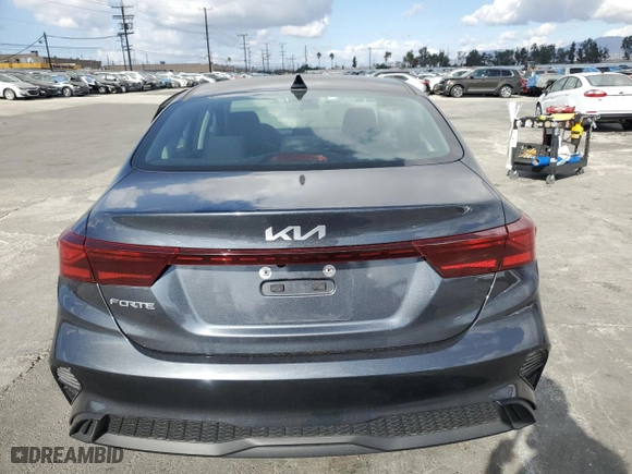 2023 Kia Forte LXS with VIN 3KPF24AD1PE544683, listed as a Copart auction lot 80940174 with 40,150 mi miles and Salvage Title. Bid and sale history available at carsss.com. Image 6.