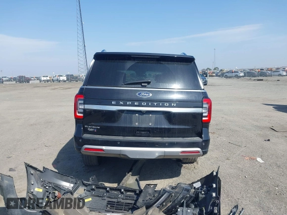 2022 Ford Expedition Platinum with VIN 1FMJU1MT0NEA10620, listed as a IAAI auction lot 41753686 with 58,709 mi miles and . Bid and sale history available at DreamBid. Image 17.