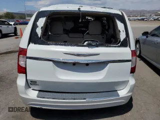2015 Chrysler Town & Country Touring with VIN 2C4RC1BG5FR637432, listed as a Copart auction lot 82608584 with 0 mi miles and Non Repairable. Bid and sale history available at carsss.com. Image 6.