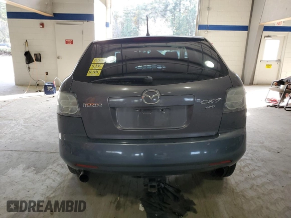 2007 Mazda CX-7 Sport with VIN JM3ER29L170112618, listed as a Copart auction lot 80450944 with 150,702 mi miles and Clean Title. Bid and sale history available at carsss.com. Image 6.