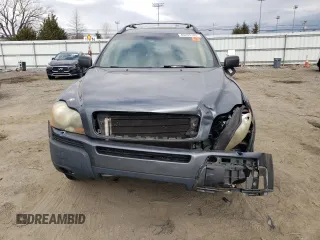 2005 Volvo XC90 with VIN YV1CY592151197151, listed as a Copart auction lot 46295705 with 208,437 mi miles and Salvage Title. Bid and sale history available at carsss.com. Image 5.