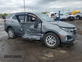 2023 Chevrolet Equinox LT with VIN 3GNAXTEGXPL131545, listed as a Copart auction lot 55951845 with 13,413 mi miles and Salvage title. Bid and sale history available at DreamBid. Image 4.