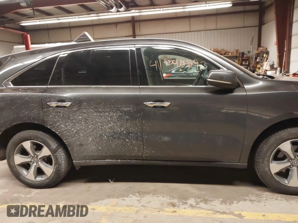 2016 Acura MDX with VIN 5FRYD4H21GB035516, listed as a IAAI auction lot 41242293 with 122,606 mi miles. Bid and sale history available at carsss.com. Image 14.