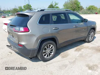 2019 Jeep Cherokee Latitude Plus with VIN 1C4PJMLN8KD148533, listed as a IAAI auction lot 42480637 with 63,473 mi miles and . Bid and sale history available at DreamBid. Image 4.