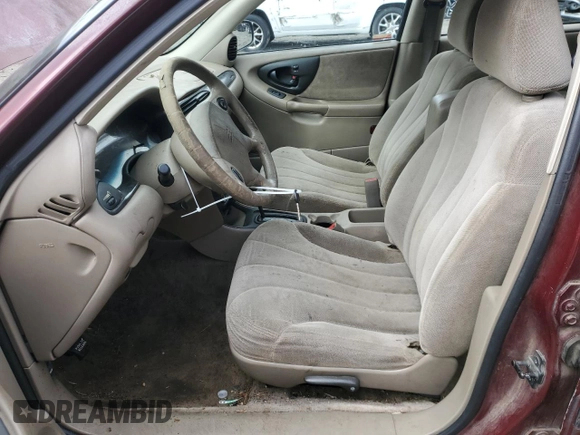 2001 Chevrolet Malibu with VIN 1G1ND52J416158281, listed as a Copart auction lot 48153195 with 184,184 mi miles and Salvage Title. Bid and sale history available at carsss.com. Image 7.