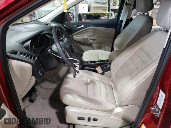 2016 Ford Escape Titanium with VIN 1FMCU9J92GUB31948, listed as a Copart auction lot 44810705 with 179,350 mi miles and Salvage Title. Bid and sale history available at DreamBid. Image 7.