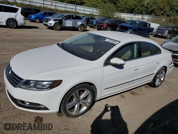 2013 Volkswagen CC R-Line with VIN WVWBP7AN3DE504011, listed as a Copart auction lot 73289984 with 102,081 mi miles and Clean Title. Bid and sale history available at carsss.com. Image 1.