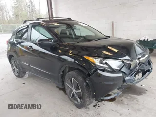 2022 Honda HR-V EX-L with VIN 3CZRU6H72NM719703, listed as a IAAI auction lot 41988989 with 66,468 mi miles. Bid and sale history available at carsss.com. Image 1.