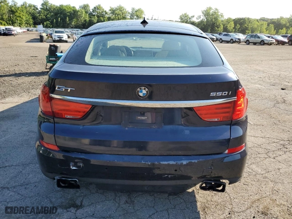 2012 BMW 5 Series Gran Turismo 550i xDrive with VIN WBASP4C54CC899853, listed as a Copart auction lot 62847714 with 141,034 mi miles and Salvage Title. Bid and sale history available at carsss.com. Image 6.