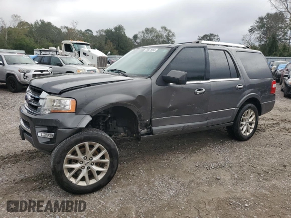 2017 Ford Expedition Limited with VIN 1FMJU1KT2HEA05149, listed as a Copart auction lot 79551964 with 116,570 mi miles and Salvage title. Bid and sale history available at DreamBid. Image 1.