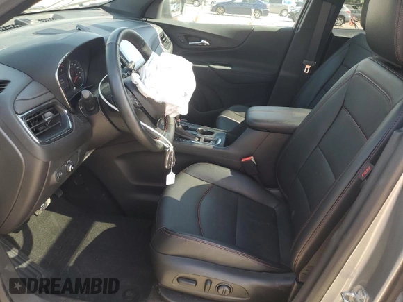 2023 Chevrolet Equinox RS with VIN 3GNAXWEG4PL254467, listed as a Copart auction lot 61818185 with 35,633 mi miles and Salvage title. Bid and sale history available at DreamBid. Image 7.