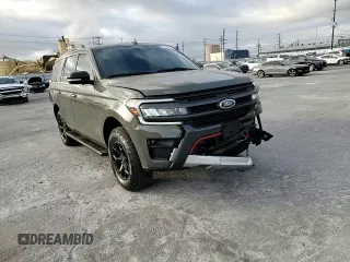2024 Ford Expedition Timberline with VIN 1FMJU1RG0REA53176, listed as a Copart auction lot 47636545 with 7,915 mi miles and Salvage title. Bid and sale history available at DreamBid. Image 12.