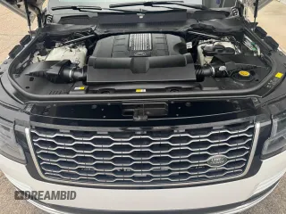 2018 Land Rover Range Rover z VIN SALGS5RE3JA380542, wystawiony jako Copart lot #57838475 z przebiegiem 118 541 mil mil oraz Czysty tytuł • Clean title. Historia ofert i sprzedaży dostępna na DreamBid. Obrazek 7.