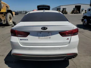 2018 Kia Optima S with VIN 5XXGT4L31JG229693, listed as a Copart auction lot 60841225 with 63,739 mi miles and Salvage title. Bid and sale history available at DreamBid. Image 6.