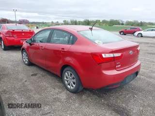2012 Kia Rio LX with VIN KNADM4A30C6094000, listed as a IAAI auction lot 42059778 with 127,957 mi miles. Bid and sale history available at carsss.com. Image 3.