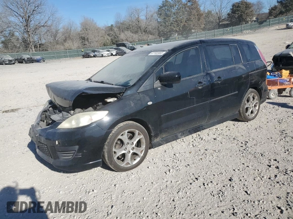 2009 Mazda 5 Sport with VIN JM1CR293X90358814, listed as a Copart auction lot 47102865 with 163,626 mi miles and Salvage title. Bid and sale history available at DreamBid. Image 1.