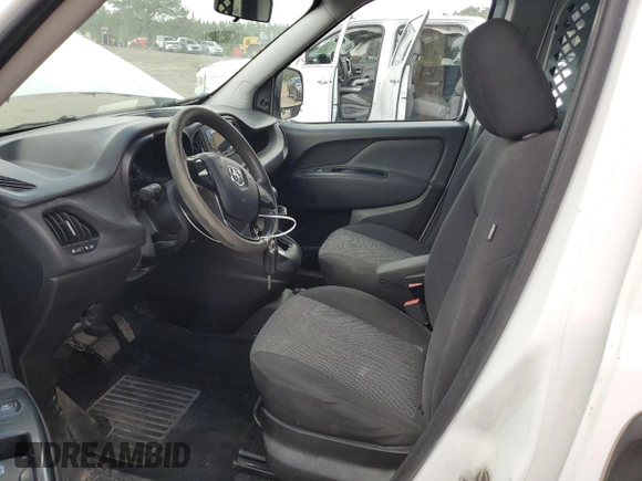 2016 Ram ProMaster City Cargo Tradesman with VIN ZFBERFAT2G6B20614, listed as a Copart auction lot 51107825 with 240,493 mi miles and Clean title. Bid and sale history available at DreamBid. Image 7.