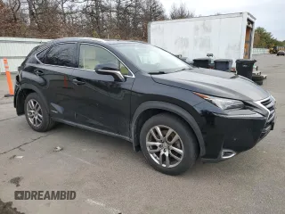 2015 Lexus NX 300h with VIN JTJBJRBZ0F2020040, listed as a Copart auction lot 47818385 with 185,470 mi miles and Salvage title. Bid and sale history available at DreamBid. Image 4.