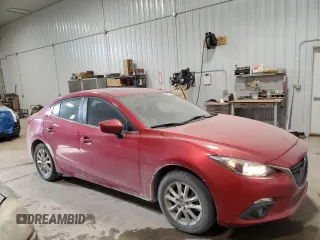 2016 Mazda 3 i Grand Touring with VIN 3MZBM1X75GM270335, listed as a Copart auction lot 89180945 with 102,836 mi miles and Salvage title. Bid and sale history available at DreamBid. Image 4.