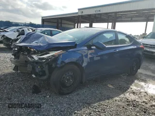 2016 Hyundai Elantra SE with VIN 5NPDH4AE5GH775399, listed as a Copart auction lot 61933685 with 124,928 mi miles and Salvage title. Bid and sale history available at DreamBid. Image 1.