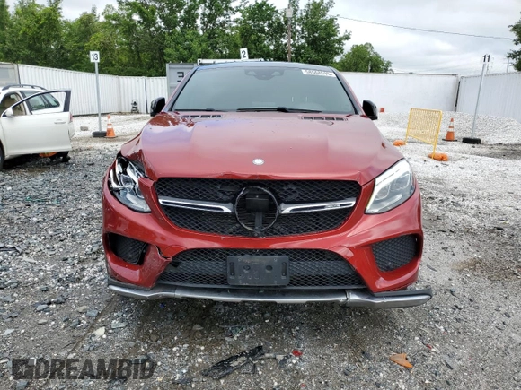 2017 Mercedes-Benz GLE 43 AMG z VIN 4JGED6EB6HA073186, wystawiony jako Copart lot #58568595 z przebiegiem 145 012 mil mil oraz Szkoda całkowita • Salvage title. Historia ofert i sprzedaży dostępna na DreamBid. Obrazek 5.