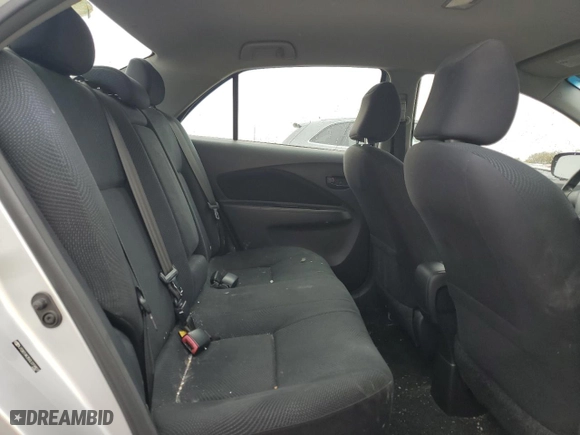 2012 Toyota Yaris with VIN JTDBT4K35CL019807, listed as a Copart auction lot 83393134 with 121,623 mi miles and Salvage Title. Bid and sale history available at carsss.com. Image 10.