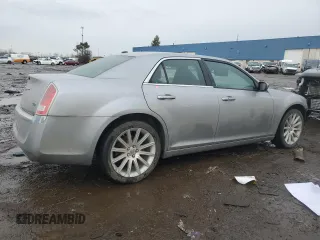 2011 Chrysler 300 with VIN 2C3CA4CG9BH573122, listed as a Copart auction lot 47869785 with 183,165 mi miles and Salvage Title. Bid and sale history available at carsss.com. Image 3.
