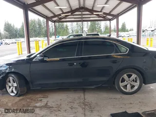2013 Volkswagen Passat SE with VIN 1VWBP7A34DC111271, listed as a IAAI auction lot 41713195 with 91,280 mi miles. Bid and sale history available at carsss.com. Image 14.
