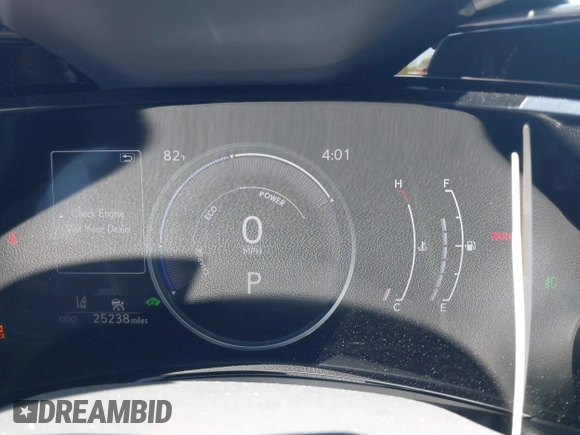 2023 Lexus NX 350h with VIN JTJAKCEZ7P2011676, listed as a IAAI auction lot 42229334 with 25,238 mi miles and . Bid and sale history available at DreamBid. Image 7.