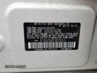 2015 Subaru WRX STI Limited with VIN JF1VA2S68F9803052, listed as a Copart auction lot 51482015 with Not provided miles and Salvage title. Bid and sale history available at DreamBid. Image 15.