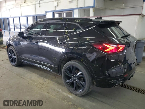 2021 Chevrolet Blazer RS с VIN 3GNKBKRS1MS522144, выставлен на аукционе Copart как лот 50639635 с пробегом 43 593 миль миль и Списание • Salvage title. История ставок и продаж доступна на DreamBid. Изображение 2.