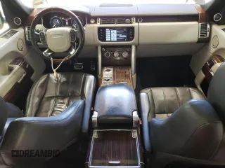 2014 Land Rover Range Rover Supercharged with VIN SALGS3TF5EA185652, listed as a Copart auction lot 47653475 with 129,582 mi miles and Clean title. Bid and sale history available at DreamBid. Image 8.