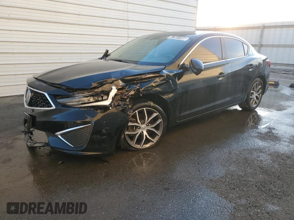 2019 Acura ILX Premium with VIN 19UDE2F75KA015112, listed as a Copart auction lot 87351144 with 50,432 mi miles and Salvage title. Bid and sale history available at DreamBid. Image 1.