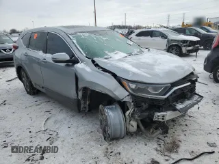 2020 Honda CR-V EX-L with VIN 7FARW1H86LE017319, listed as a Copart auction lot 42170375 with 0 mi miles and Salvage Title. Bid and sale history available at carsss.com. Image 4.
