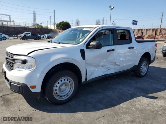 2022 Ford Maverick XL with VIN 3FTTW8E3XNRA57584, listed as a Copart auction lot 46569755 with 42,082 mi miles and Salvage Title. Bid and sale history available at carsss.com. Image 1.