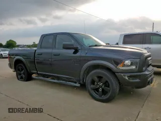 2019 Ram 1500 Warlock z VIN 1C6RR6GG9KS618659, wystawiony jako Copart lot #56914565 z przebiegiem 96 803 mil mil oraz Szkoda całkowita • Salvage title. Historia ofert i sprzedaży dostępna na DreamBid. Obrazek 4.