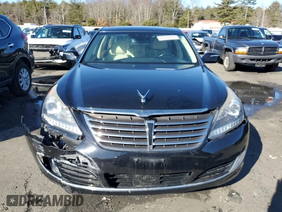2015 Hyundai Equus Signature with VIN KMHGH4JH2FU098738, listed as a Copart auction lot 47439335 with 109,113 mi miles and Clean title. Bid and sale history available at DreamBid. Image 5.
