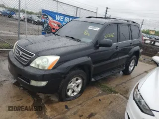 2007 Lexus GX 470 z VIN JTJBT20X970145750, wystawiony jako Copart lot #56800685 z przebiegiem 180 291 mil mil oraz Tytuł czysty. Historia ofert i sprzedaży dostępna na DreamBid. Obrazek 1.
