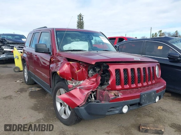 2016 Jeep Patriot Latitude with VIN 1C4NJPFB0GD582527, listed as a IAAI auction lot 41494076 with 166,263 mi miles and . Bid and sale history available at DreamBid. Image 1.