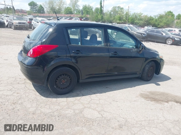 2009 Nissan Versa 1.8 S with VIN 3N1BC13EX9L383932, listed as a IAAI auction lot 42160535 with 192,779 mi miles. Bid and sale history available at carsss.com. Image 4.