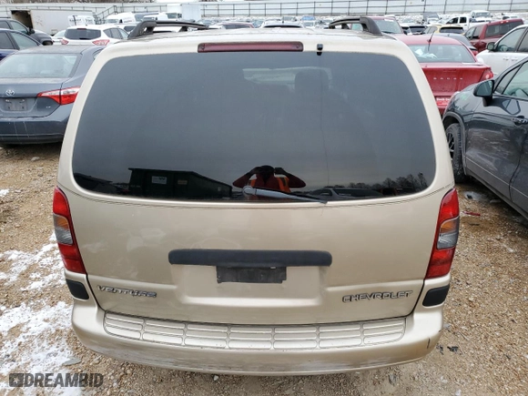2005 Chevrolet Venture LS with VIN 1GNDV23E45D122535, listed as a Copart auction lot 38601584 with 0 mi miles and Salvage Title. Bid and sale history available at carsss.com. Image 6.