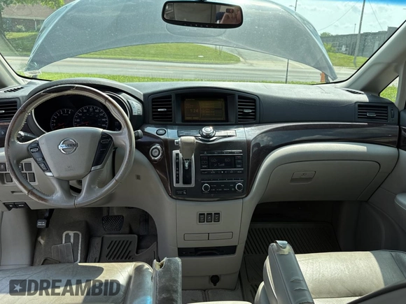 2011 Nissan Quest SL with VIN JN8AE2KP2B9007028, listed as a Copart auction lot 59522215 with 171,512 mi miles and Clean title. Bid and sale history available at DreamBid. Image 9.