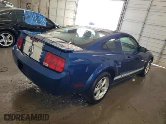 2008 Ford Mustang Deluxe with VIN 1ZVHT80N485194614, listed as a Copart auction lot 45477375 with 201,281 mi miles and Salvage Title. Bid and sale history available at DreamBid. Image 3.