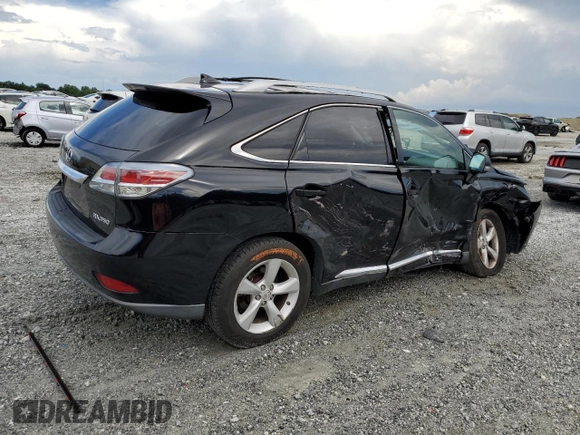 2014 Lexus RX 350 with VIN 2T2ZK1BA1EC143934, listed as a Copart auction lot 61507075 with 109,603 mi miles and Salvage title. Bid and sale history available at DreamBid. Image 3.