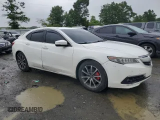 2015 Acura TLX Advance with VIN 19UUB2F79FA017945, listed as a Copart auction lot 58171225 with 210,318 mi miles and Salvage title. Bid and sale history available at DreamBid. Image 4.