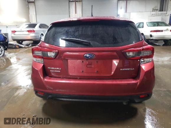 2022 Subaru Impreza with VIN 4S3GTAA6XN1718266, listed as a Copart auction lot 46921805 with Not provided miles and Non repairable. Bid and sale history available at DreamBid. Image 6.