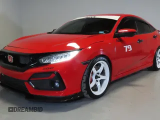 2020 Honda Civic Si with VIN 2HGFC1E51LH702308, listed as a Copart auction lot 55346075 with 90,465 mi miles and Salvage Title. Bid and sale history available at DreamBid. Image 2.