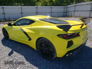 2020 Chevrolet Corvette 3LT with VIN 1G1Y82D48L5103767, listed as a Copart auction lot 62207104 with 20,729 mi miles and Clean Title. Bid and sale history available at carsss.com. Image 2.