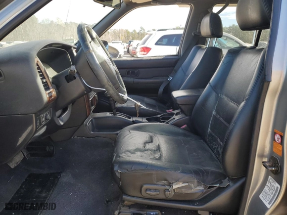 2001 Nissan Pathfinder LE with VIN JN8DR07X51W502046, listed as a Copart auction lot 42756345 with 202,088 mi miles and Salvage Title. Bid and sale history available at carsss.com. Image 7.